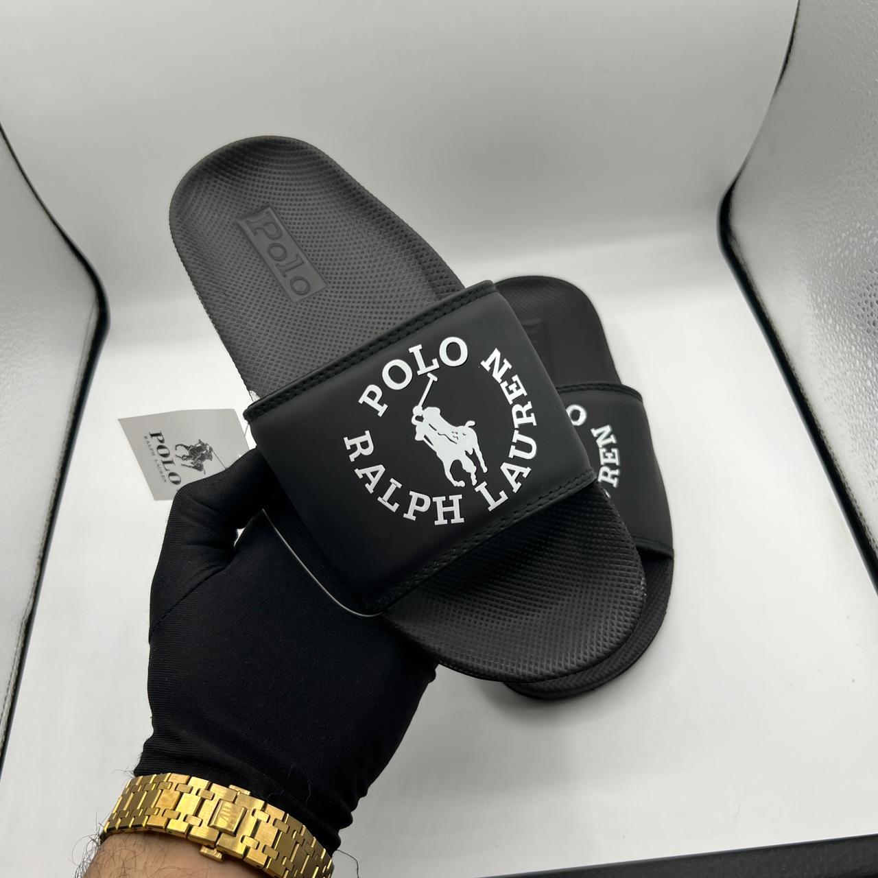 POLO SLIDE BLACK