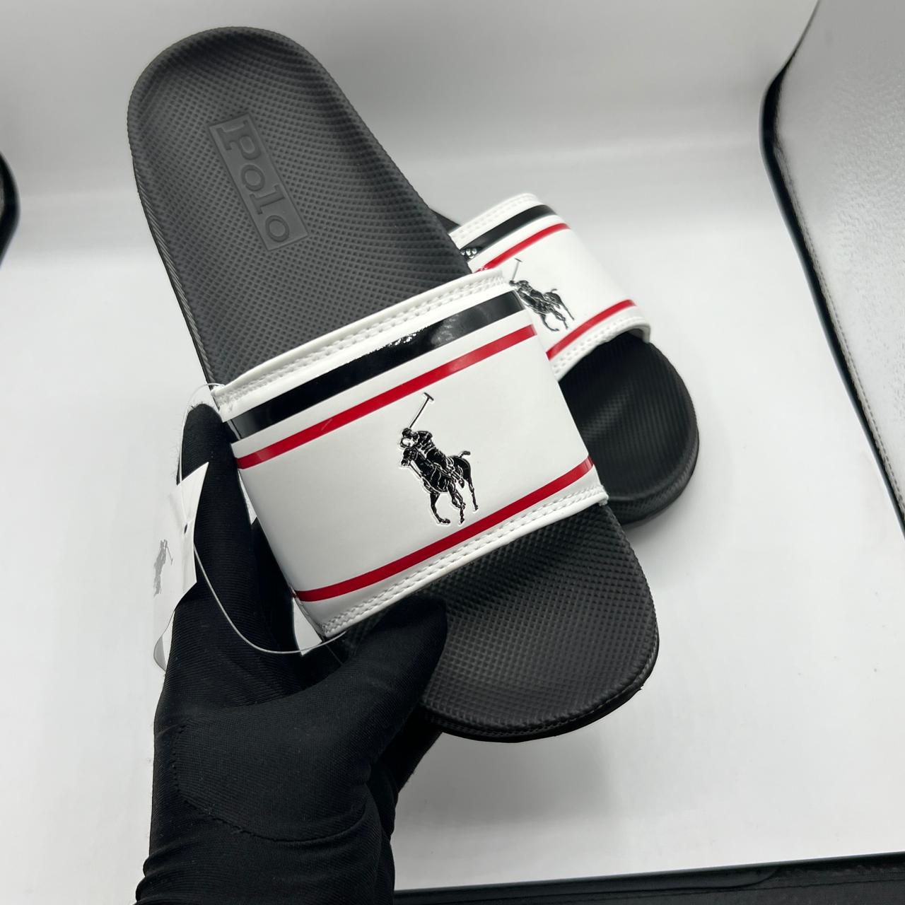 POLO SLIDE WHITE