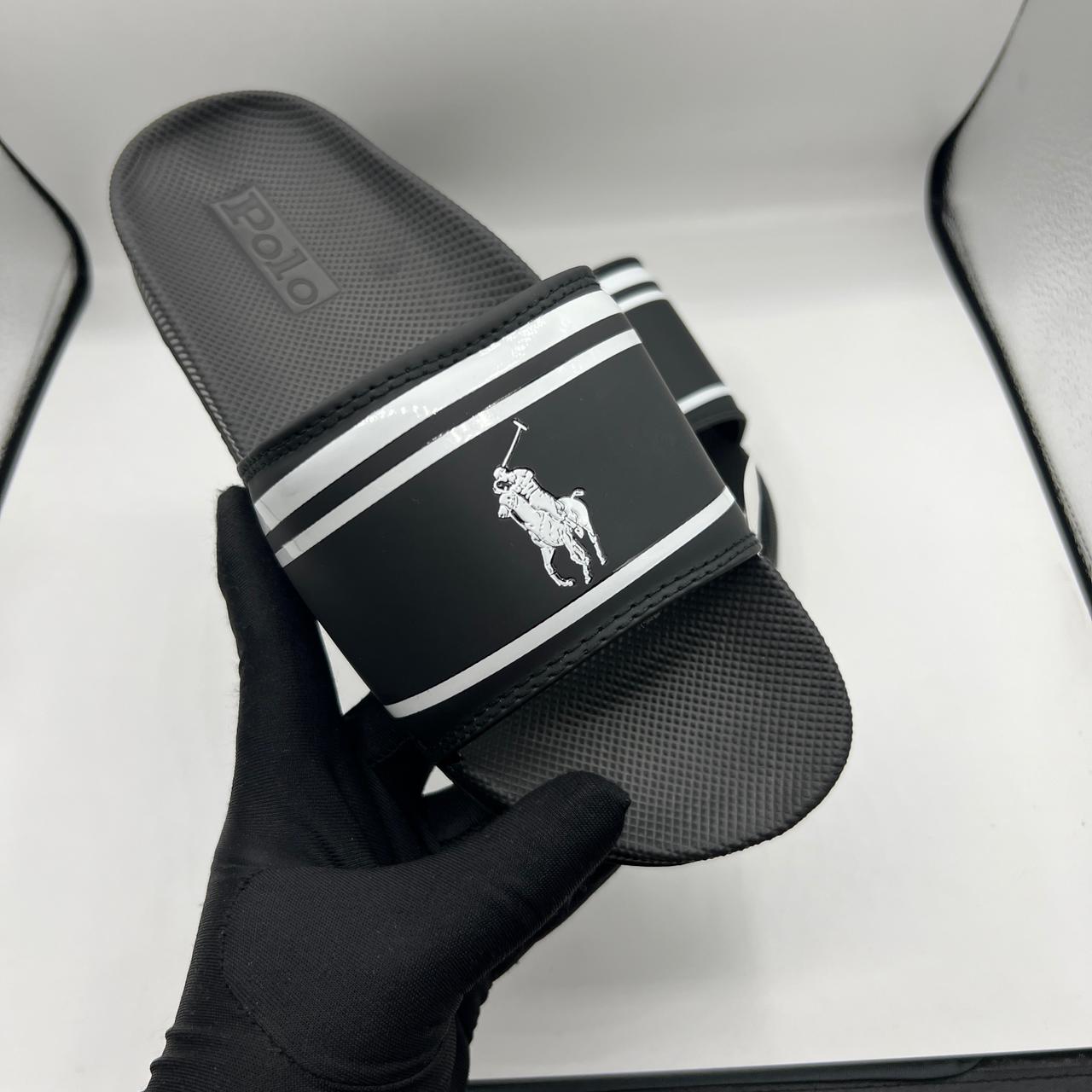 POLO SLIDE BLACK