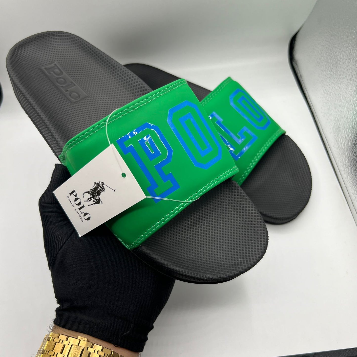 POLO SLIDE GREEN