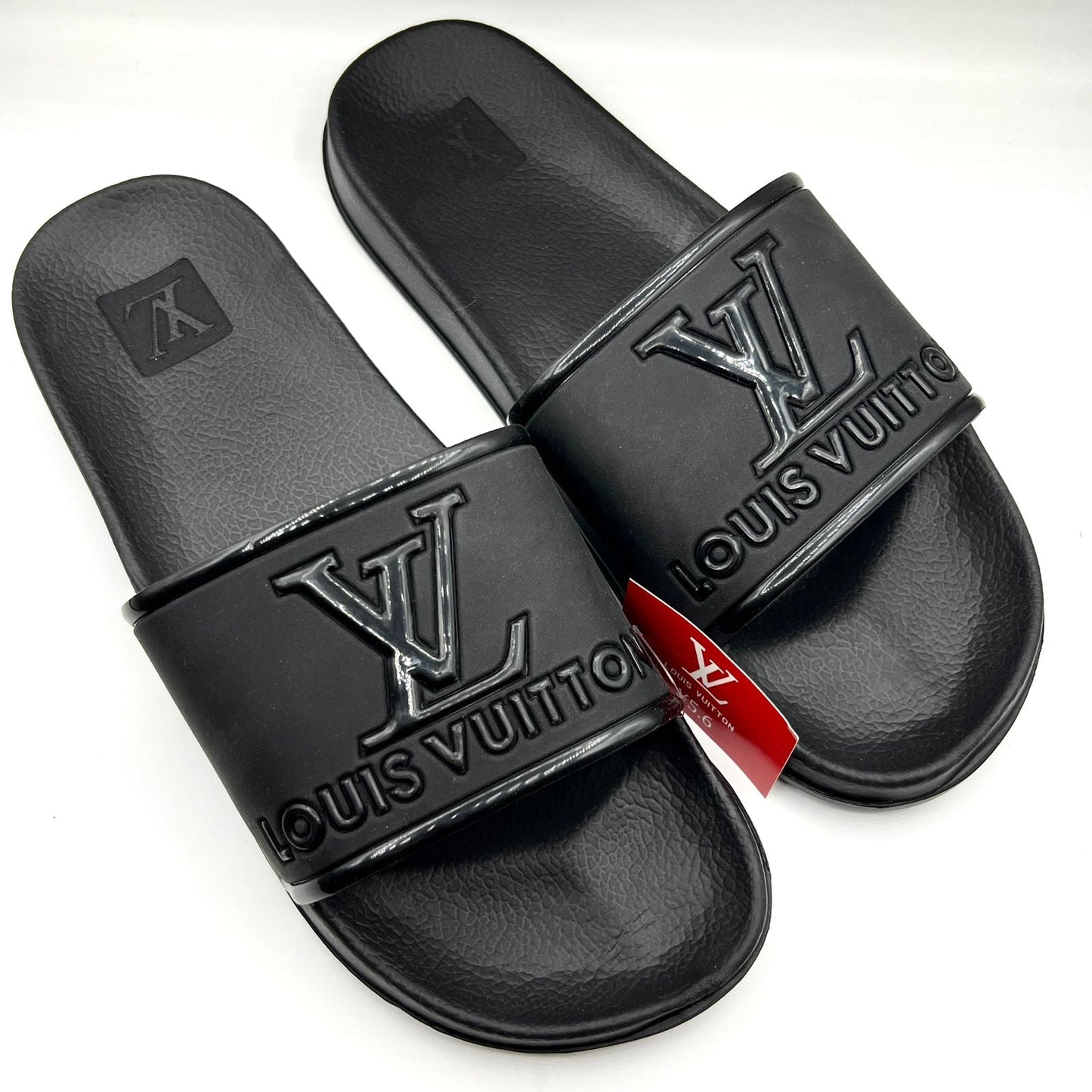 LV SLIDE BLACK